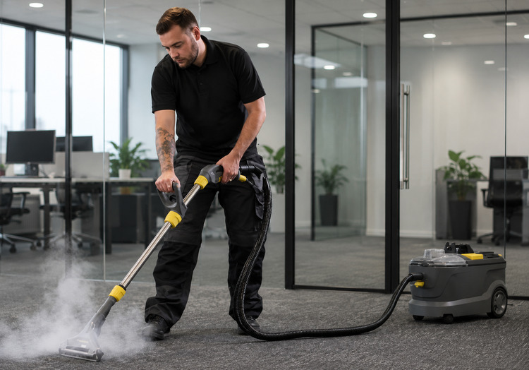 Team member Bilal � Carpet Steam Cleaner 

