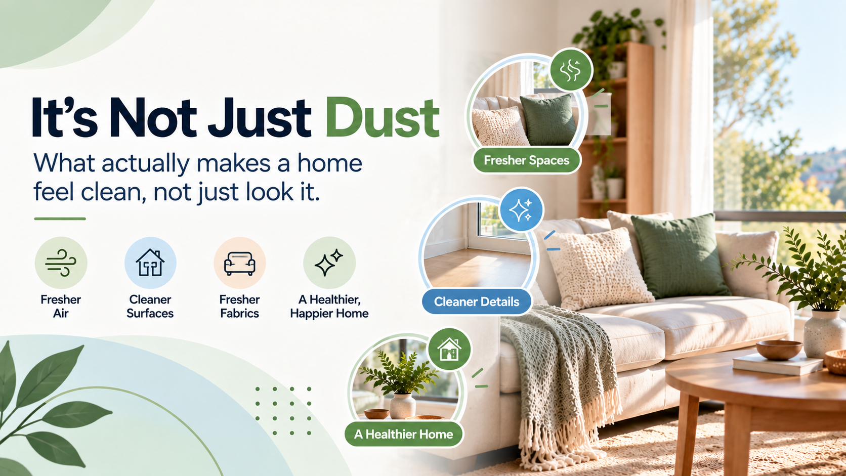 What Makes a Home Feel Clean Beyond Just Removing Visible Dust?